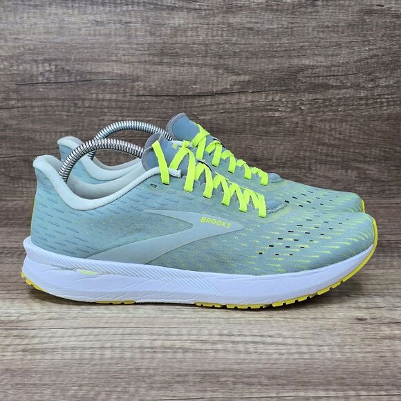 Brooks Shoes - Brooks Hyperion Tempo Women's 10 Blue Aqua Nightlife Running Shoes (1203281B458)